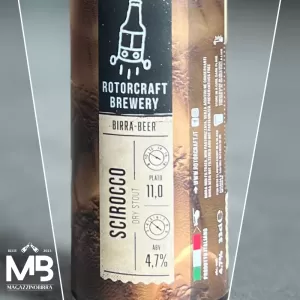 SCIROCCO Dry Stout - 0.33 L 2